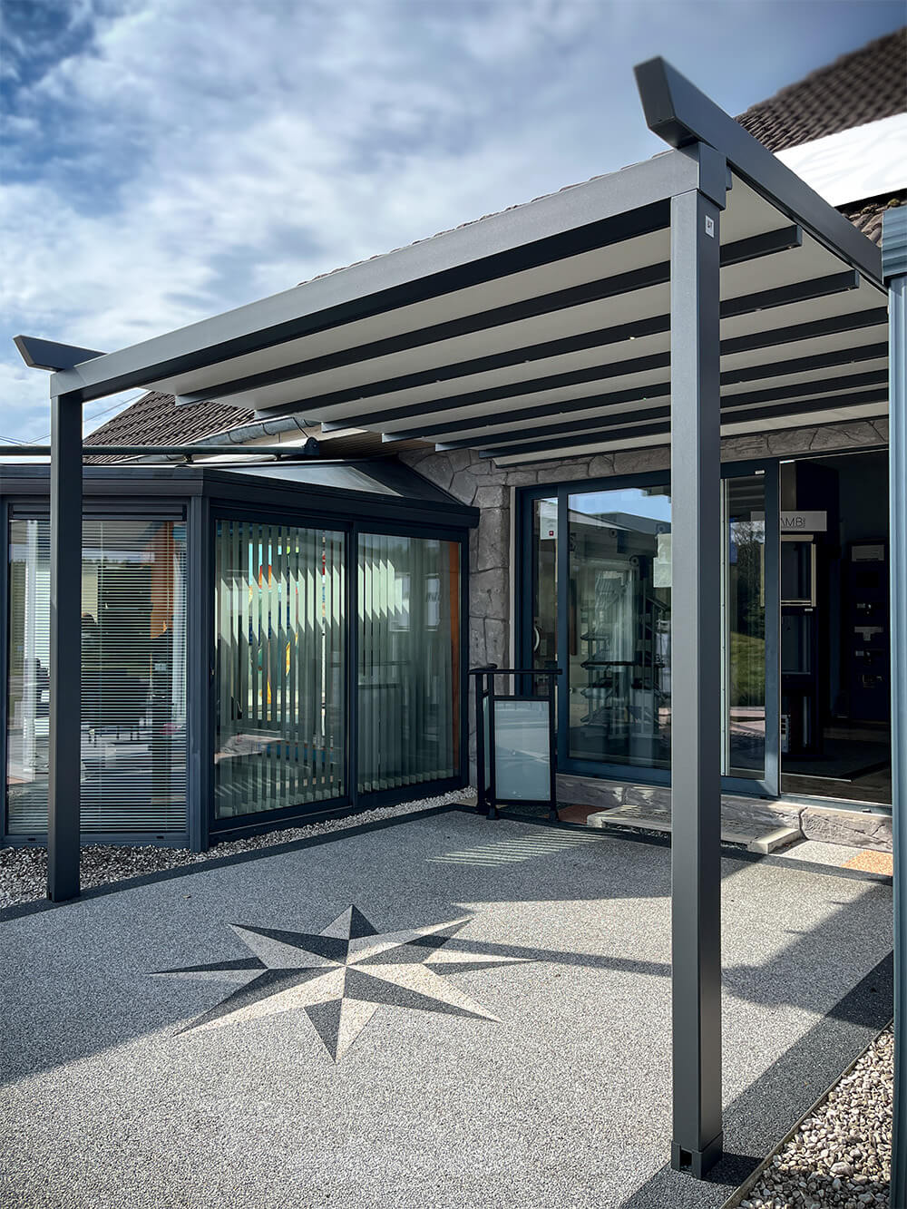 Pergola à toile rétractable